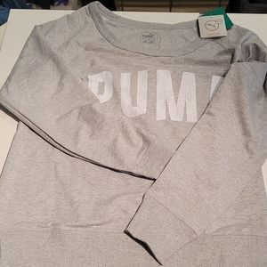 Ladies PUMA crew sweatshirt